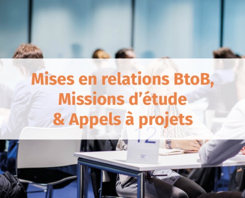 Mise en relation BtoB, missions d'étude et appels à projets avec Bretagne Compétitivité